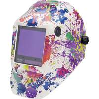 VIKING 3350 Creative Spark Welding Helmet, 3.74" L x 3.34" W View Area, 5 - 13 Shade Range Nassau Supply
