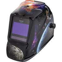 VIKING 2450 ADV Series Intergalactic Helmet, 3.82" L x 2.44" W View Area, 5 - 13 Shade Range Nassau Supply