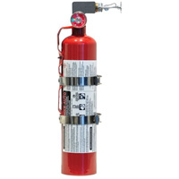 Automatic Heat Actuated Multi-Purpose Fire Extinguisher with Horizontal Mount, ABC, 9.4 L Capacity Nassau Supply