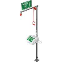 Combination Shower with Closed ABS Bowl & Top Inlet, Pedestal Nassau Supply