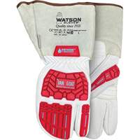 Van Goat 1-Finger Cut-Resistant Mitts, Size Medium, Goatskin Shell, ASTM ANSI Level A7 Nassau Supply