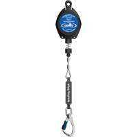 Cordage de s&eacute;curit&eacute; autor&eacute;tractable, 20', Acier galvanis&eacute;, Pivotant Nassau Supply