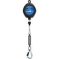 Cordage de s&eacute;curit&eacute; autor&eacute;tractable, 30', Acier galvanis&eacute;, Pivotant Nassau Supply