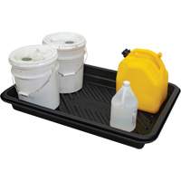 Spill Tray, 24" L x 36" W x 4.5" H, 18 US gal. Spill Capacity Nassau Supply