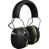 &eacute;couteurs Bluetooth Air Defender noir & vert, Style Bandeau, 24 dB Nassau Supply