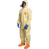 Tychem&reg; 6000 SFR Coverall, Size Small, Khaki Nassau Supply
