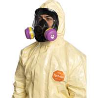 Tychem&reg; 6000 SFR Coverall, Size Small, Khaki Nassau Supply