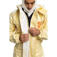 Tychem&reg; 6000 SFR Coverall, Size Small, Khaki Nassau Supply