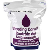 13 articles pour le contr&ocirc;le des saignements la trousse d'intervention d'urgence de premiers soins Nassau Supply