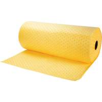 Rouleaux absorbants li&eacute;es, Poids moyen, 150' lo x 30" la, Absorption 16 gal. Nassau Supply