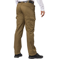 Pantalon cargo Big Flex, Poly-coton/Spandex, Vert olive militaire, Taille 46, Entrejambe 30 Nassau Supply