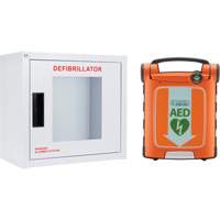 Powerheart&reg; G5 AED & Cabinet Kit, Automatic, Bilingual, Class 3 Nassau Supply