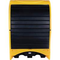 2-Drum Hard Cover Spill Pallet, 43.11" L x 61.61" W x 83.07" H, 1433 lbs. Load Capacity Nassau Supply