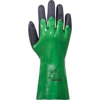 SolvStop Chemical-Resistant Gloves, Size 7, 12" L, PVC Nassau Supply