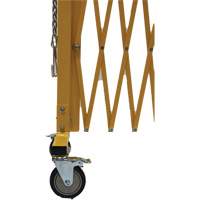 Expandable Barrier, 84" H x 20' L, Yellow Nassau Supply