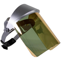 Visi&egrave;re r&eacute;fl&eacute;chissant la chaleur, Polycarbonate, Suspension Rochet Nassau Supply