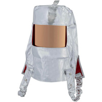 Cagoule r&eacute;fl&eacute;chissant la chaleur avec fen&ecirc;tre transparente dor&eacute;e Nassau Supply