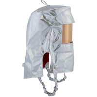 Cagoule r&eacute;fl&eacute;chissant la chaleur avec fen&ecirc;tre transparente dor&eacute;e Nassau Supply