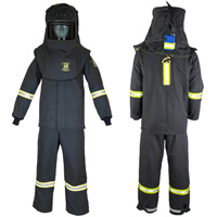 TCG Deluxe Medium Arc Flash Suit Kit, 40 cal/cm² Nassau Supply