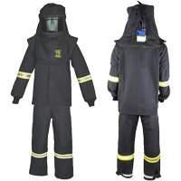 TCG Medium Arc Flash Coat Kit, 75 cal/cm² Nassau Supply