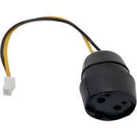 2-Pin Panel Jack Connector for Molex Headset Nassau Supply