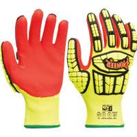 Gants r&eacute;sistant aux coupures et chocs, Petit, Paume en Synth&eacute;tique, Poignet Poignet en tricot Nassau Supply
