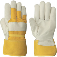 Gants isol&eacute;s en cuir fleur de vache pour femmes, Taille unique, Paume en Cuir fleur de vache, Doublure en Molleton Nassau Supply
