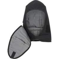 Doublure matelass&eacute;e ignifug&eacute;e Pioneer 766A pour casque de s&eacute;curit&eacute; avec embout buccal amovible, Noir/Gris, Coton/FR-Tech/Modacrylique/Nylon Nassau Supply