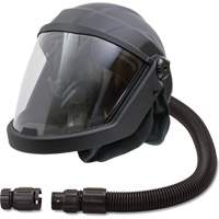 Masque respiratoire &agrave; adduction d'air et casque avec valve anti-refoulement DEFENDER, Universel, Pi&egrave;ce faciale Nassau Supply