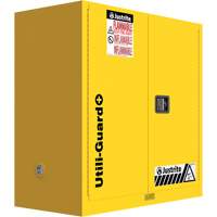 Armoire de s&eacute;curit&eacute; pour produits inflammables Utili-Guard+, 30 gal., 1 Porte(s), 43" La x 44" h x 22" p Nassau Supply