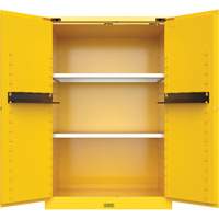 Armoire de s&eacute;curit&eacute; pour produits inflammables Utili-Guard+, 45 gal., 2 Porte(s), 43" La x 65" h x 22" p Nassau Supply