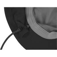 Chapeau de garde forestier 8934 Chill-Its avec prot&egrave;ge-nuque, petit/moyen, Noir Nassau Supply