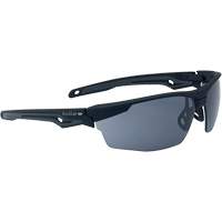 Tryon BSSI Ballistic Safety Glasses, Grey/Smoke Lens, Anti-Fog/Anti-Scratch, ANSI Z87+ Nassau Supply