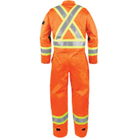 Combinaison ignifuge haute visibilit&eacute;, Taille Petit, Orange Nassau Supply