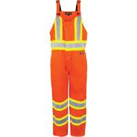 Salopette non doubl&eacute;e haute visibilit&eacute;, T-petit, Orange haute visibilit&eacute; Nassau Supply