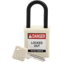 Cadenas de s&eacute;curit&eacute; Velocity, Cadenas de s&eacute;curit&eacute;, Cl&eacute;s diff&eacute;rentes, Nylon, Largeur de 1-1/2" Nassau Supply