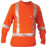 T-shirt &agrave; manches longues, Petit, Orange Nassau Supply
