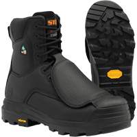 Bottes de travail Vulcan avec protecteur m&eacute;tatarsien &agrave; l'ext&eacute;rieur, Cuir, Taille 5, Imperm&eacute;able Nassau Supply