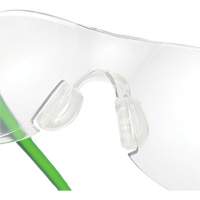 Lunettes de s&eacute;curit&eacute; gris/vert Adapt Lite, Lentille Transparent, Antibu&eacute;e/Anti-&eacute;gratignures, ANSI Z87+/R&eacute;pond ou surpasse la norme CSA Z94.3 Nassau Supply