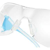 Lunettes de s&eacute;curit&eacute; bleu/blanc Adapt Lite, Lentille Transparent, Antibu&eacute;e/Anti-&eacute;gratignures, ANSI Z87+/R&eacute;pond ou surpasse la norme CSA Z94.3 Nassau Supply