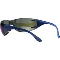 Lunettes de s&eacute;curit&eacute; Adapt Lite, Lentille Miroir bleu, Antibu&eacute;e/Anti-&eacute;gratignures, ANSI Z87+/R&eacute;pond ou surpasse la norme CSA Z94.3 Nassau Supply