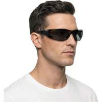 Lunettes de s&eacute;curit&eacute; Adapt Lite, Lentille Fum&eacute;e, Antibu&eacute;e/Anti-&eacute;gratignures, ANSI Z87+/R&eacute;pond ou surpasse la norme CSA Z94.3 Nassau Supply