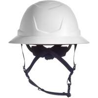 V-Gard H2&reg; Full Brim Safety Helmet, Ratchet Suspension, Non-Vented Nassau Supply