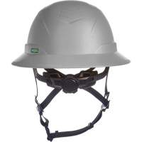 V-Gard H2&reg; Full Brim Safety Helmet, Ratchet Suspension, Non-Vented Nassau Supply