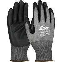 G-Tek&reg; Cut-Resistant Gloves with Touchscreen Capability, Size Small, 18 Gauge, Foam Nitrile Coated, PolyKor&reg; Shell, ASTM ANSI Level A4/EN 388 Level D Nassau Supply