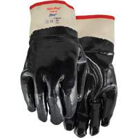 Gants enduits Nitri-Pro, 9/Grand, R&ecirc;vetement Nitrile, Enveloppe en Jersey/Coton Nassau Supply