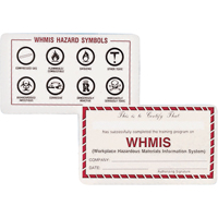 WHMIS Wallet Cards SJ010 | Nassau Supply