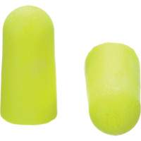 Bouchons d'oreilles n&eacute;on jaune E-A-Rsoft, Vrac - Sac en poly Nassau Supply
