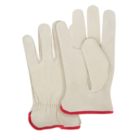 Gants pour conducteurs &agrave; ajustement serr&eacute;, Petit, Paume en Cuir fleur de vache Nassau Supply