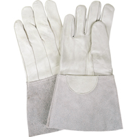 Gants de soudage &agrave; l'arc TIG, Cuir fleur de mouton, Taille Moyen Nassau Supply